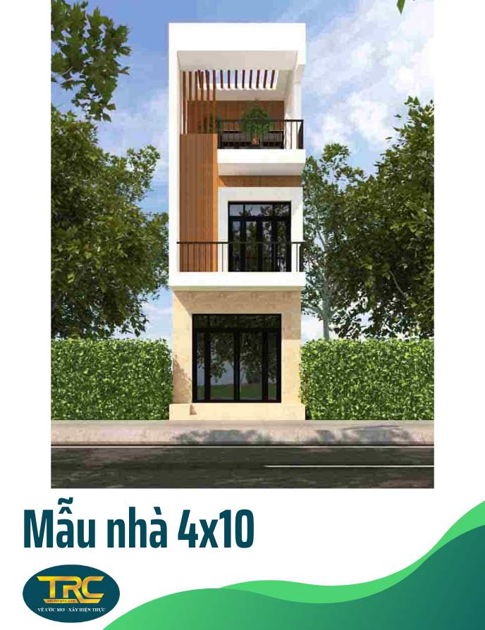 mẫu nhà 4x10