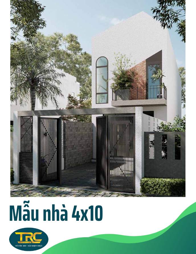 mẫu nhà 4x10