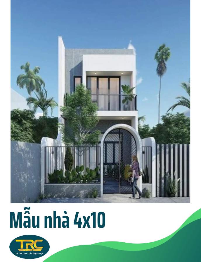 mẫu nhà 4x10